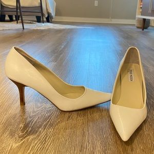 Steve Madden Excitte Pumps White Size 9